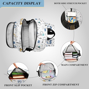 <b>Large</b> <b>Capacity</b> School Bags Mochilas Waterproof Lightweight Students Shoulder Bags School <b>Backpack</b> - Product Image 4