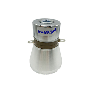 Transducteur à ultrasons double 60w 25K 40K transducteur de nettoyage à ultrasons à vibration piézo-électrique - Product Image 1