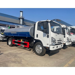 Camión de Succión de Aguas Residuales y Fecales con Vacío ISUZU KV100 de Japón, Camión Cisterna de 5000L - Product Image 1