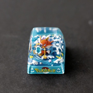 Keycap artisanal en résine Pokemoned Magikarp imprimé en 3D, usinage CNC, pour clavier mécanique - Product Image 1