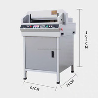 Machine électrique automatique A3 Heavy Duty Tender Document CNC 450 Paper Cutting Machine 4cm Graphic Printing Electrically Operated