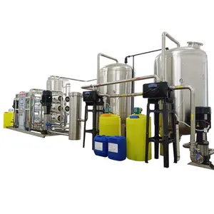 Sistema de filtración de agua para beber, máquina purificadora de agua de ósmosis inversa Industrial, planta de tratamiento de agua automática