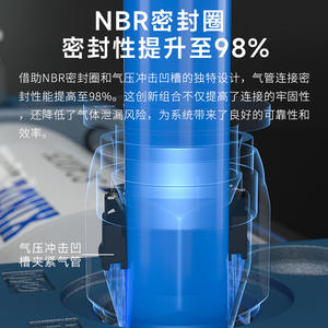 Conector Neumático Recto Blanco Tipo Airtac PC8-02, Conector Rápido de 8 mm, Tubo Flexible de Cobre Tipo Tubería - Product Image 4