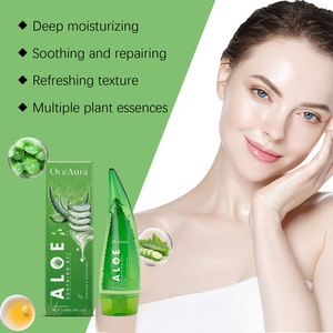 Gel de Aloe Vera puro y genuino de gran oferta para el cuidado integral de la piel, Gel de Aloe Vera para aliviar las quemaduras solares - Product Image 2