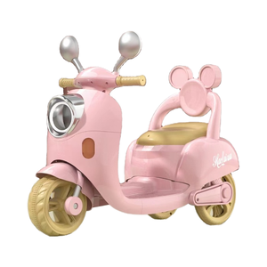 Popular Mickey, Bicicleta Eléctrica de <span class=keywords><strong>Pedales</strong></span> para Niños de 6V, Columpio para Bebés, Carro Deslizante, Juguete Recargable para Edades de 2 a 8 Años, Batería, Bicicleta de 3 Ruedas - Product Image 1