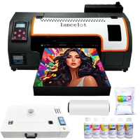 2025 A3 Dtf Printer 30cm pink Dtf Printer Xp600 Desktop Label cetak t Shirt mesin cetak DTF PRINTER untuk bisnis kecil