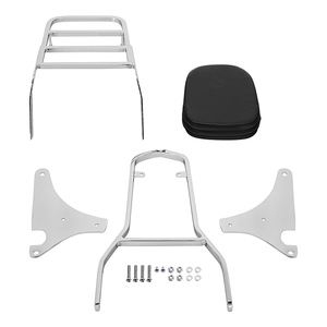 TCMT Respaldo de Motocicleta con Portaequipajes Compatible con <span class=keywords><strong>Kawasaki</strong></span> <span class=keywords><strong>Vulcan</strong></span> VN400 VN800 1995-2012 XF190306 - Product Image 6