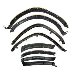 52113/52112-0K270 75602/75601-0K051 75605/75606-0K050 52707/52706-0K040 Guardabarros ampliado para automóvil <span class=keywords><strong>Fortuner</strong></span> 2016-2024 - Product Image 2