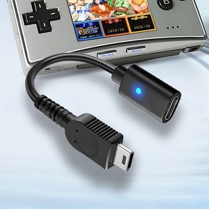 Cable de Carga Tipo C para GBM, Cable de Carga USB-C para <span class=keywords><strong>Game</strong></span> <span class=keywords><strong>Boy</strong></span> <span class=keywords><strong>Micro</strong></span>, Adaptador Macho con Fuente de Alimentación - Product Image 1