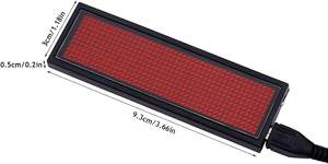 Badge LED programmable Bluetooth, rechargeable par USB, affichage numérique défilant avec fixation magnétique, logo personnalisé - Product Image 3