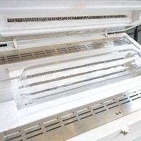 Horizontal High Temperature Vacuum Resistance Furnace for Heat Treatment Material Science Labs Engine 1200 220V 1 Year Warranty
