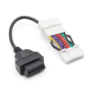 OBD2 Voor Tesla 26 Pin Man Vrouw Naar 16Pin Connector Voor Tesla Model <span class=keywords><strong>3</strong></span> Model Y Obd <span class=keywords><strong>2</strong></span> Obdii Diagnostic tool Kabel Auto Adapter - Product Image 1