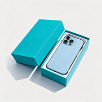 Emballage électronique OEM personnalisé, boîte rigide pour smartphone, couvercle et base en deux parties, insert de plateau moulé, vente en gros