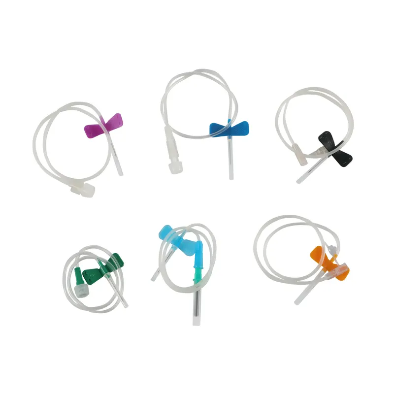 Disposable Butterfly Blood Collection Needle with