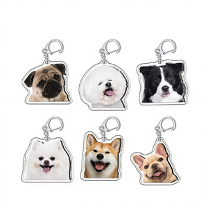 Llaveros de la Serie de Perros Adorables: Colgantes de Pug, <span class=keywords><strong>Beagle</strong></span>, Samoyedo, Sharpei, Husky - Product Image 2
