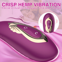 C-Form Fernbedienung Clit Stimulator Spielzeug für Erwachsene für Frauen 10 Vibrations modi G-Punkt Dual Motor Wearable Nipple Massager