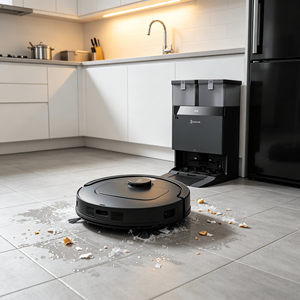 หุ่นยนต์ดูดฝุ่นทรงพลัง เงียบสงบ ECOVACS DEEBOT T30C ZeroTangle 3.0 แรงดูด 20000Pa แปรงคู่ แบตเตอรี่ใช้งานได้ยาวนาน - Product Image 2