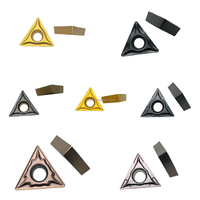 Herramienta de corte indexable de carburo de tungsteno PVD personalizable TCMT110204 OEM de alta dureza para torno CNC y fresadora