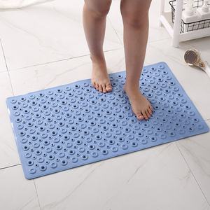PVC résistant à la <span class=keywords><strong>moisissure</strong></span> <span class=keywords><strong>antidérapant</strong></span> bain <span class=keywords><strong>douche</strong></span> salle de bains pieds baignoire épurateur massage <span class=keywords><strong>tapis</strong></span> de bain avec fond d'aspiration - Product Image 5