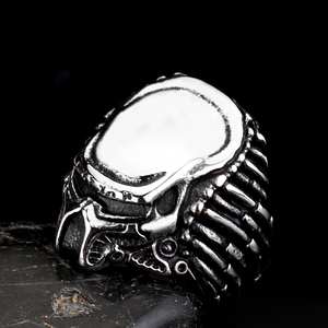 SS8-217R acciaio soldato Il Predator anello di stile per gli uomini in acciaio inox di alta qualità di modo popolare punk dei monili - Product Image 2