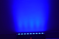 Barra de Luz LED Profesional 9*18W RGBWA+UV 6en1 con Batería, Control DMX512, Ideal para DJ Móvil, Discotecas, Fiestas y Clubes Nocturnos