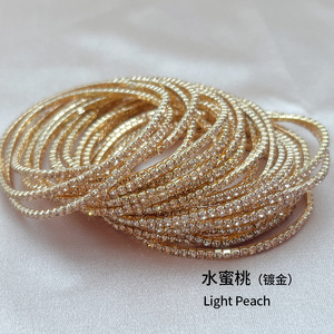Chaîne à griffes de 2mm Rhinobason à une rangée de diamants brillants pour 10 pièces par sac - Product Image 6