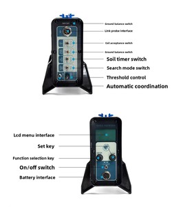 GDX8000 el altın dedektörü hazine avı için endüstriyel plastik yeraltı <span class=keywords><strong>Metal</strong></span> dedektörü ROHS sertifikalı jeofizik - Product Image 6