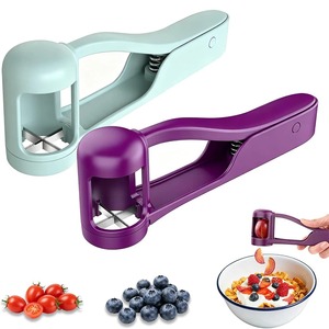 Nouvel Éplucheur Manuel Multifonctionnel pour Fruits, Coupe-Fraise et Coupe-Raisin Manuel, Outil Domestique pour Fruits et Aliments Complémentaires - Product Image 1