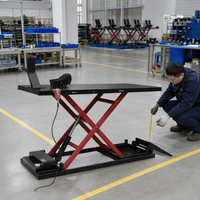 Plateforme élévatrice hydraulique électrique pour moto, table à ciseaux, équipement d'atelier, outil de réparation et d'entretien pour garage