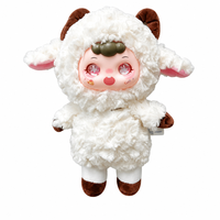 PG33 Mouton en peluche intelligent IA blanc avec fonction de chat vocal et mémoire longue durée, prise en charge multilingue, Wi-Fi, vente en gros transfrontalière