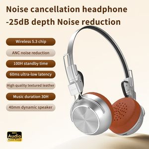 Nouveau casque sans fil à réduction de bruit active ANC en usine avec basses lourdes, écouteurs pour jeux sportifs et esports - Product Image 3