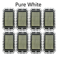 8Pods 108 LED Aluminium LED LD DREAM Rock Lights pour Camions SUV, éclairage sous châssis et pas de roue, étanche IP68