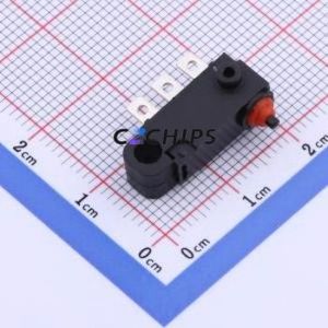 TP330414000 Limit Switch Through hole Component (THT) Switch Single Pole Double Throw Round Plunger 18.5mm 5.4mm - Product Image 1