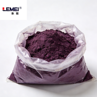 Kekuatan Pewarnaan Tinggi Pigmen Organik DPP Berkualitas Tinggi LEMEI PV4435 Violet 23 Fe2o3 untuk Pelapisan Bubuk Plastik Karet Tinta