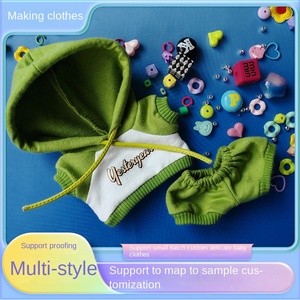 Felpa con Cappuccio per Bambole da 17cm, <span class=keywords><strong>Accessori</strong></span> di Abbigliamento per 0-24 Mesi, Tessuto per Commercio Estero e Cross-Border - Product Image 4