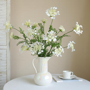 Encaje de Seda con Flores de Jazmín y Naranja, Decoración Nórdica para el Hogar y Bodas, Arreglo Floral, Accesorios para Fotografía en Exteriores - Product Image 2