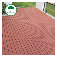Dalles de terrasse emboîtables au design innovant, anti-insectes, sans entretien, en plastique imitation bois à rayures, pour l'extérieur, idéales pour les vérandas