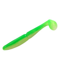Appâts souples artificiels à queue en T pour la pêche en mer, en lac et en ruisseau - 5 pièces/sac 8cm 5.7g