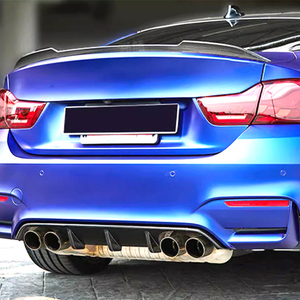 MP phong cách khô sợi carbon phía sau bội môi khuếch tán cho BMW F80 F82 M3 M4 2014 2017 bộ dụng cụ cơ thể carbon phía sau khuếch tán tự động trang bị lại - Product Image 6