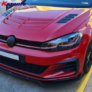 Pour VW <span class=keywords><strong>Golf</strong></span> 7 7.5 <span class=keywords><strong>TSI</strong></span> GTI 5DR 12-20 carbone partiel dans les évents VS capot ventilé avant - Product Image 4