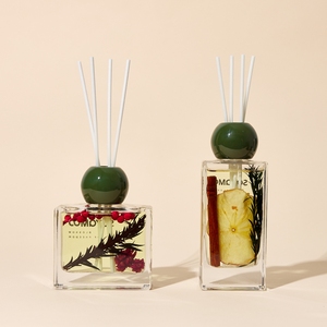 Juego de difusor de caña para decoración del hogar de lujo, botella de vidrio con fragancia de aceite esencial Natural, aromaterapia de canela Floral para el hogar y la Oficina - Product Image 5