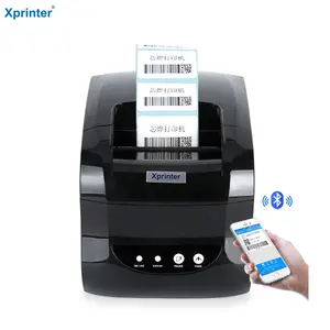 Xprinter XP-365B Thermal Barcode Label Printer 80mm Receipt 3 Inch Printer Usb Mini Desktop Printer for Supermarket