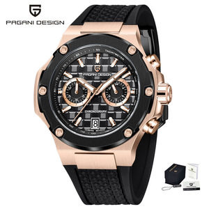 En Stock 1 Pieza Reloj de Pulsera de Cuarzo para Hombre con Diseño de Esfera de Lujo Pagani Design YS032, Personalizable con Logotipo, Fabricante OEM ODM, 50 Piezas Disponibles - Product Image 2