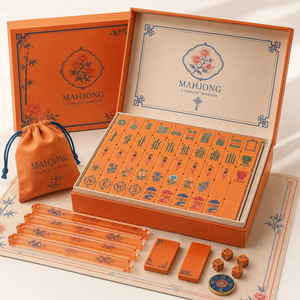 Tuiles de Mahjong américaines personnalisées en acrylique gravé, modernes et portables, 160 pièces, fabricant OEM/ODM à marque privée - Product Image 6