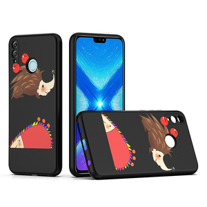 Mode nouvelle idée personnalisé DesignerBack couverture paquet coque en Silicone TPU pour Honor 8X étui <span class=keywords><strong>dessin</strong></span> coloré - Product Image 6