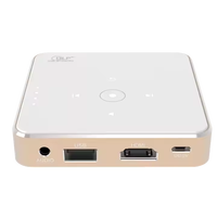 Mini projecteur portable P30 pas cher DLP Micro HD avec lampe LED 2500mAh 1080 Compatible 40ANSI projecteur de bureau à domicile multimodal