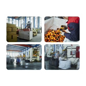 Ruedas de Goma Naranja de Alta Calidad para Carros de Plataforma Metálica - Product Image 6