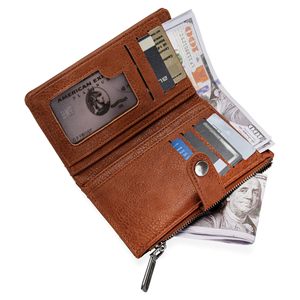 Nuovo <span class=keywords><strong>Portafoglio</strong></span> Retrò con Motivo Mucca per Donne, <span class=keywords><strong>Piccolo</strong></span> Portacarte Portatile, Portamonete, <span class=keywords><strong>Portafoglio</strong></span> Multi-scomparto per Donne - Product Image 2