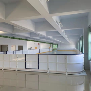 Hockey sân sau trượt băng sân trượt băng Dasher Hội Đồng Quản trị với khung thép tùy chỉnh nhôm rào cản - Product Image 6