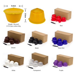 Giá Xuất Xưởng 5 Cái Bộ Lọc Cà Phê Espresso Martello Rỗng Bằng Nhựa Tái Sử Dụng Viên Nén Cà Phê Nesspresso Có Thể Nạp Lại - Product Image 2